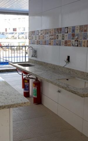 Apartamento para alugar com 45m², 2 quartos e 1 vaga Apartamento para alugar com 45m², 2 quartos e 1 vagaÁrea comum - Salão de festas