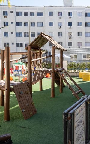 Apartamento para alugar com 45m², 2 quartos e 1 vaga Apartamento para alugar com 45m², 2 quartos e 1 vagaÁrea comum - Playground