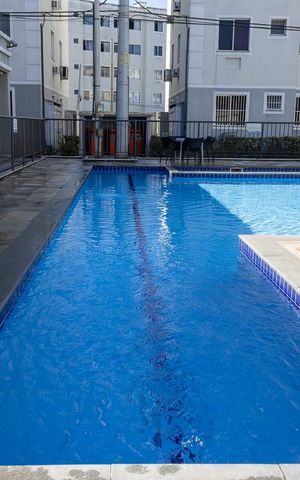 Apartamento para alugar com 45m², 2 quartos e 1 vaga Apartamento para alugar com 45m², 2 quartos e 1 vagaÁrea comum - Piscina