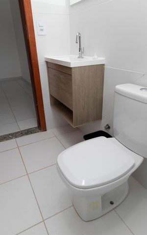 Casa de condomínio para alugar com 280m², 5 quartos e 12 vagasBANHEIRO QUARTO Nº 5 - SUITE