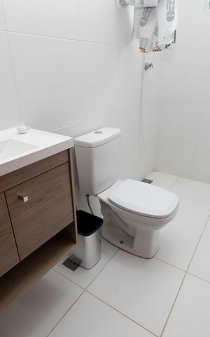 Casa de condomínio para alugar com 280m², 5 quartos e 12 vagasBANHEIRO QUARTO Nº 5 - SUITE