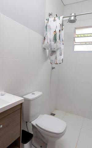 Casa de condomínio para alugar com 280m², 5 quartos e 12 vagasBANHEIRO QUARTO Nº 5 - SUITE