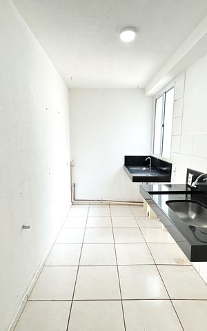 Apartamento para alugar com 44m², 2 quartos e 1 vaga