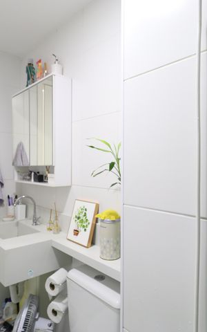 Apartamento à venda com 31m², 2 quartos e sem vagaBanheiro 