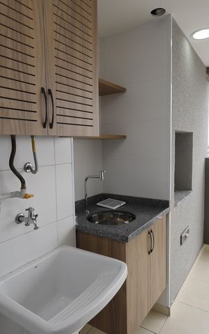 Apartamento para alugar com 56m², 2 quartos e 1 vagaVaranda / Área de Serviço