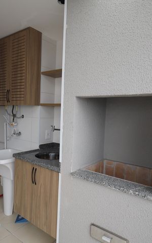 Apartamento para alugar com 56m², 2 quartos e 1 vagaVaranda / Área de Serviço