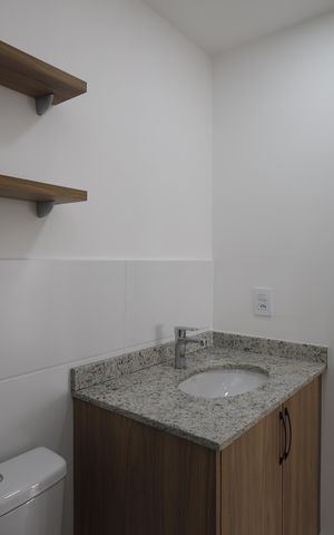 Apartamento para alugar com 56m², 2 quartos e 1 vagaBanheiro Social