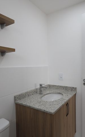 Apartamento para alugar com 56m², 2 quartos e 1 vagaBanheiro da Suíte