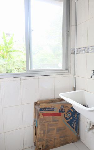 Apartamento à venda com 58m², 2 quartos e 2 vagasCozinha e Área de Serviço