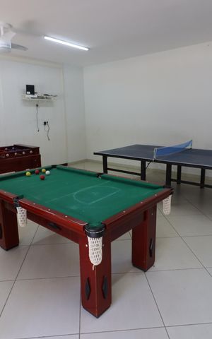 Apartamento à venda com 58m², 2 quartos e 2 vagasÁrea comum - Sala de jogos