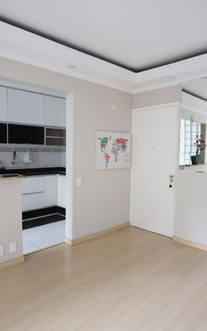 Apartamento à venda com 58m², 2 quartos e 2 vagasSala