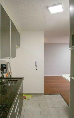 Apartamento à venda com 51m², 2 quartos e 1 vagaCozinha