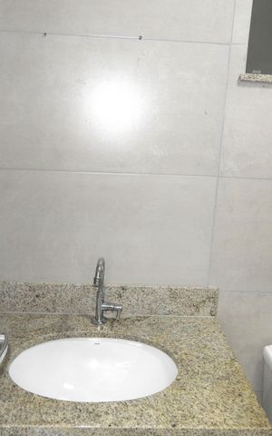 Casa para alugar com 82m², 2 quartos e 2 vagasBanheiro Comum