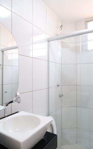 Apartamento para alugar com 54m², 2 quartos e 1 vagaBanheiro Social