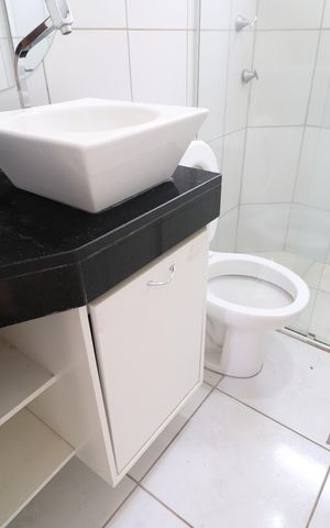 Apartamento para alugar com 54m², 2 quartos e 1 vagaBanheiro Social