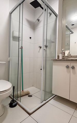 Apartamento para alugar com 32m², 1 quarto e 1 vaga Apartamento para alugar com 32m², 1 quarto e 1 vagaBanheiro