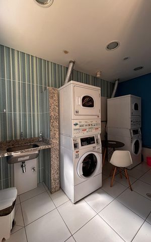 Apartamento para alugar com 32m², 1 quarto e 1 vaga Apartamento para alugar com 32m², 1 quarto e 1 vagaLavanderia