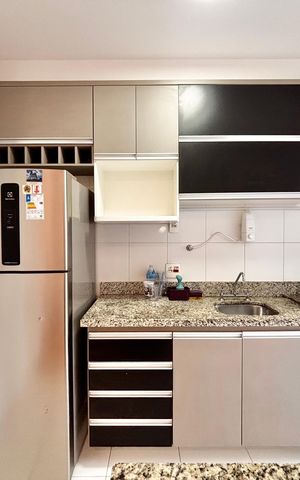 Apartamento para alugar com 32m², 1 quarto e 1 vaga Apartamento para alugar com 32m², 1 quarto e 1 vagaCozinha - Armários