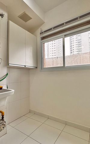 Apartamento para alugar com 32m², 1 quarto e 1 vaga Apartamento para alugar com 32m², 1 quarto e 1 vagaLavanderia