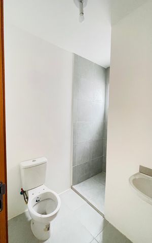 Casa de condomínio para alugar com 49m², 2 quartos e 1 vagaBanheiro