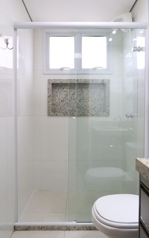 Apartamento para alugar com 90m², 2 quartos e 2 vagasBanheiro do Quarto 1