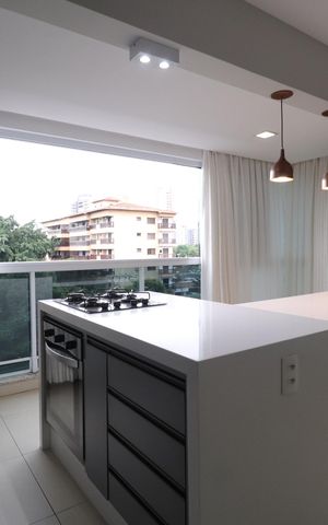 Apartamento para alugar com 90m², 2 quartos e 2 vagasCozinha