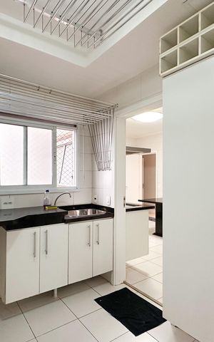 Apartamento para alugar com 156m², 4 quartos e 3 vagas Apartamento para alugar com 156m², 4 quartos e 3 vagasÁrea de Serviço