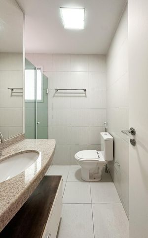 Apartamento para alugar com 156m², 4 quartos e 3 vagas Apartamento para alugar com 156m², 4 quartos e 3 vagasBanheiro Social