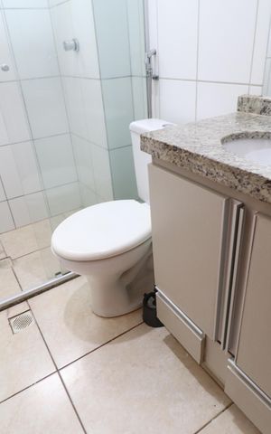 Apartamento para alugar com 50m², 2 quartos e 1 vagaBanheiro Social