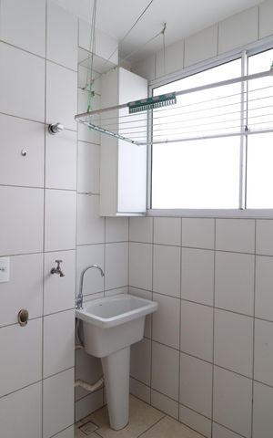 Apartamento para alugar com 50m², 2 quartos e 1 vagaCozinha e Área de Serviço