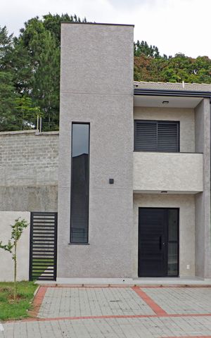 Casa de condomínio para alugar com 82m², 2 quartos e 2 vagasFachada