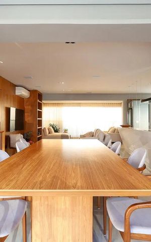 Apartamento à venda com 145m², 3 quartos e 2 vagas Apartamento à venda com 145m², 3 quartos e 2 vagasSala de Jantar