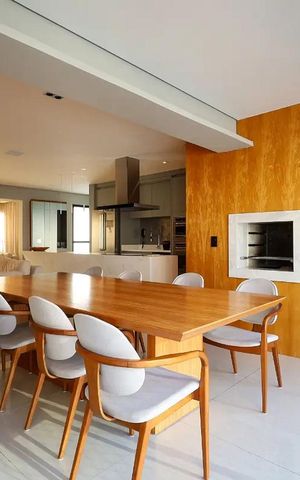 Apartamento à venda com 145m², 3 quartos e 2 vagas Apartamento à venda com 145m², 3 quartos e 2 vagasSala de Jantar