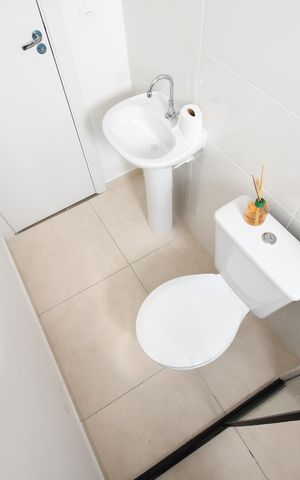 Apartamento para alugar com 51m², 2 quartos e sem vagaBanheiro