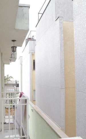 Casa de condomínio para alugar com 50m², 2 quartos e 1 vagaVista da sacada quarto 1