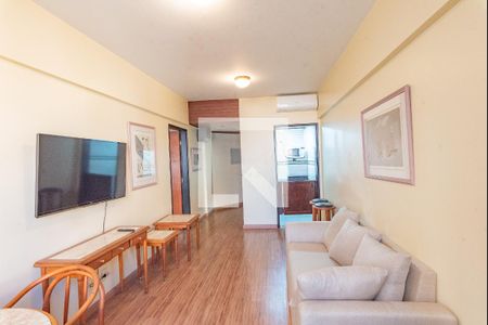 Sala de apartamento para alugar com 1 quarto, 45m² em Centro, Campinas