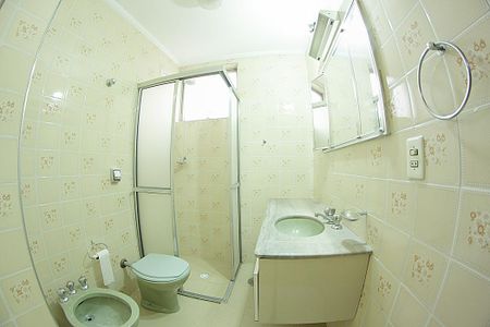 banheiro da suíte de apartamento à venda com 4 quartos, 98m² em Bosque, Campinas