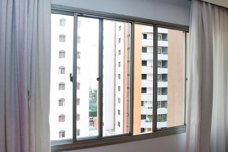 Vista da sala de apartamento para alugar com 2 quartos, 80m² em Moema, São Paulo