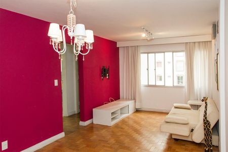 Sala de apartamento para alugar com 2 quartos, 80m² em Moema, São Paulo