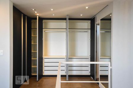 Apartamento para alugar com 86m², 1 quarto e 2 vagasArmário da suíte 