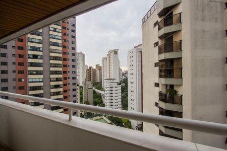 Varanda Suíte 1 de apartamento para alugar com 2 quartos, 130m² em Vila Andrade, São Paulo