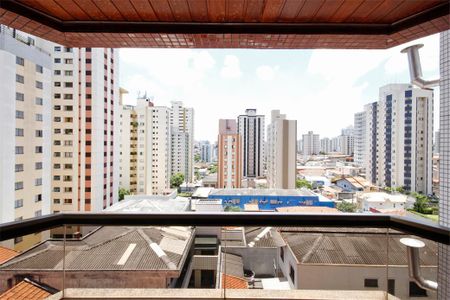 Vista de sala de apartamento à venda com 3 quartos, 130m² em Vila da Saude, São Paulo