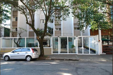 Fachada do predio de apartamento à venda com 2 quartos, 85m² em Moema, São Paulo