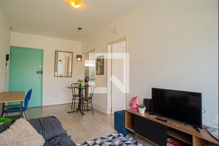 Sala de apartamento para alugar com 1 quarto, 58m² em Bela Vista, São Paulo