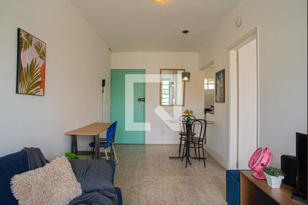 Sala de apartamento para alugar com 1 quarto, 58m² em Bela Vista, São Paulo