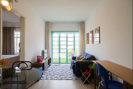 Sala de apartamento para alugar com 1 quarto, 58m² em Bela Vista, São Paulo