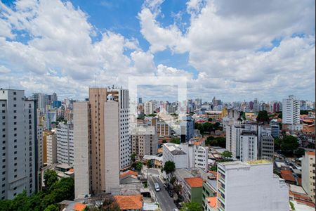 Apartamento para alugar com 58m², 1 quarto e sem vagaVista da Varanda da Sala