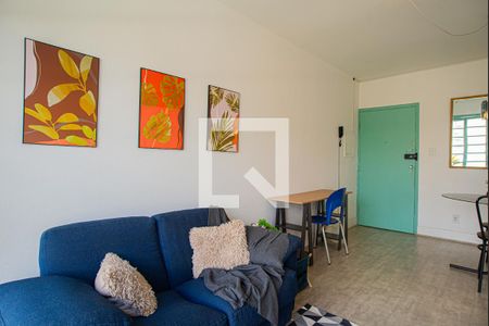 Sala de apartamento para alugar com 1 quarto, 58m² em Bela Vista, São Paulo