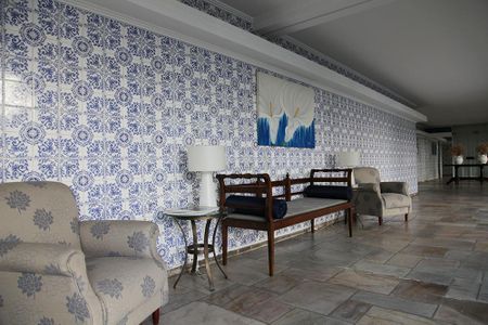 Apartamento para alugar com 128m², 3 quartos e 1 vagaHall de entrada do prédio