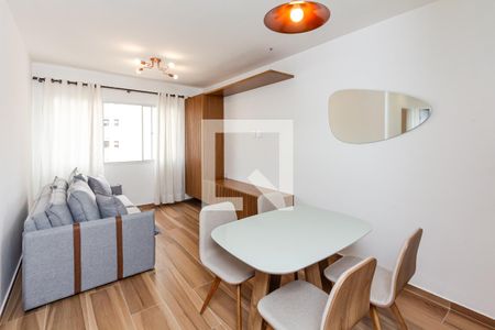 Sala de apartamento à venda com 1 quarto, 41m² em Indianópolis, São Paulo